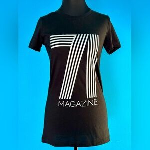 New 2025 Edition 71 Magazine Fitted T-Shirts, Sizes S & M